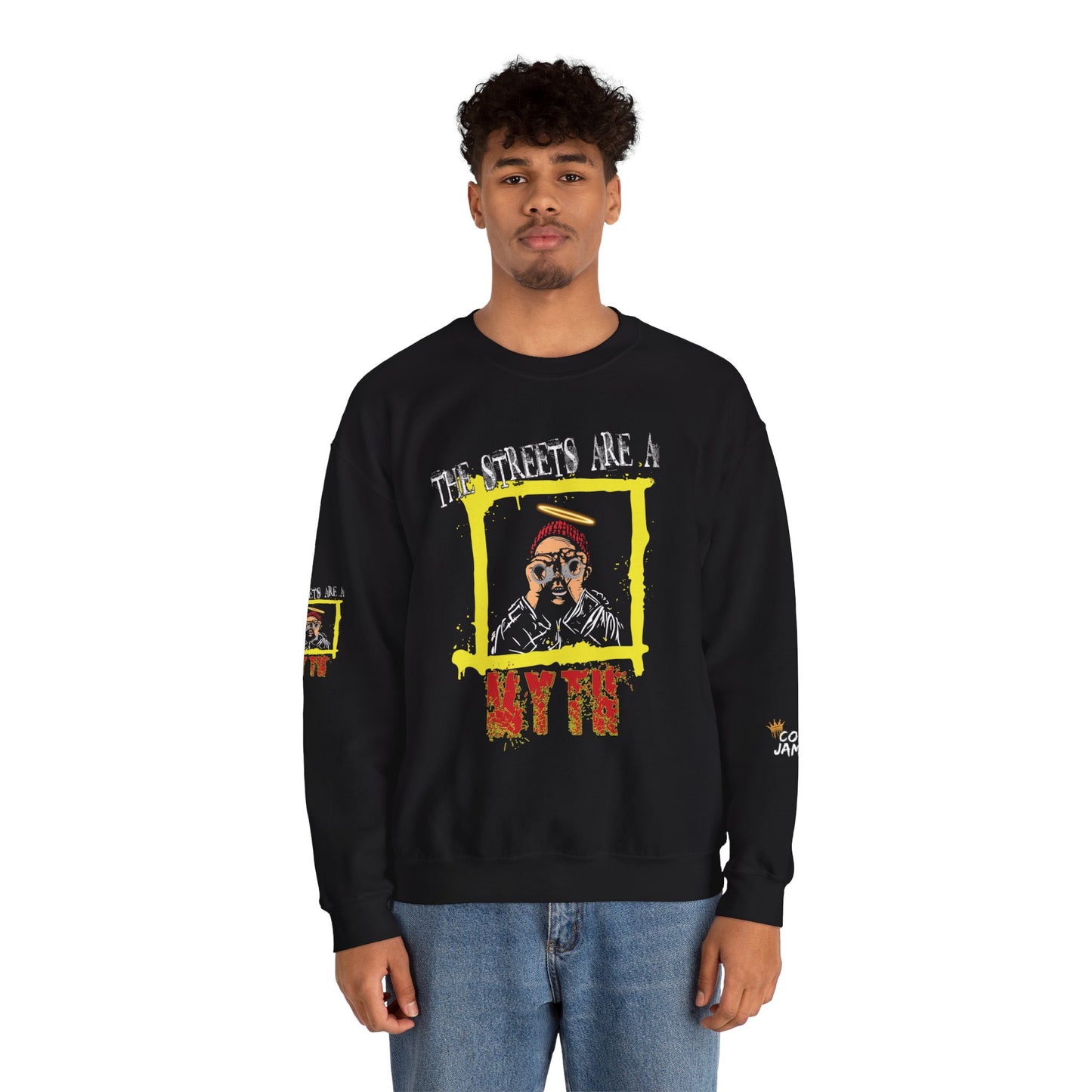 The streets are a myth Unisex Heavy Blend™ Crewneck Sweatshirt